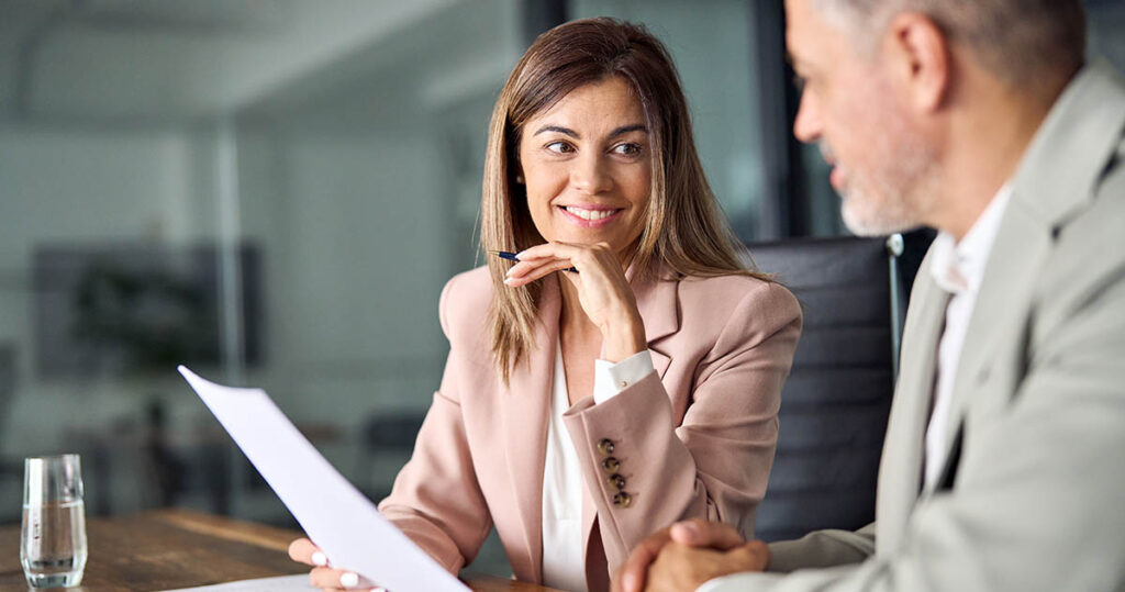 A business owner educates the next generation about the family business