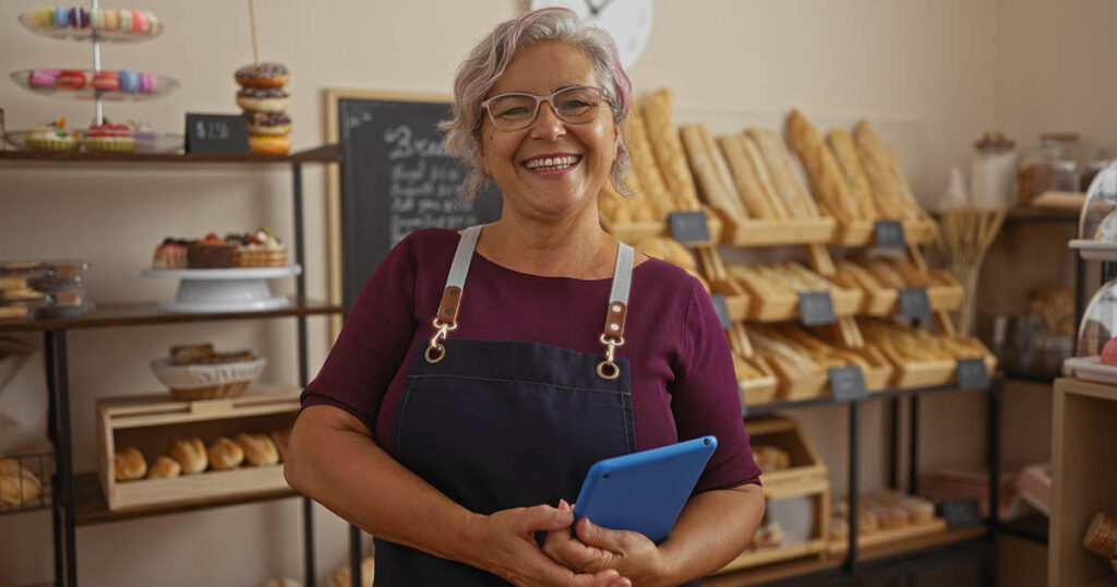 woman opens a bakery in retirement as her second act