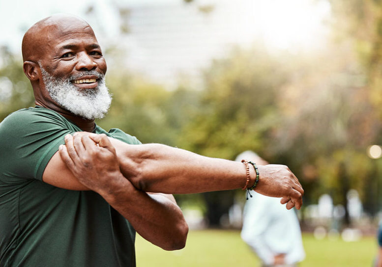 Active senior man ponders what he doesn't know about Medicare