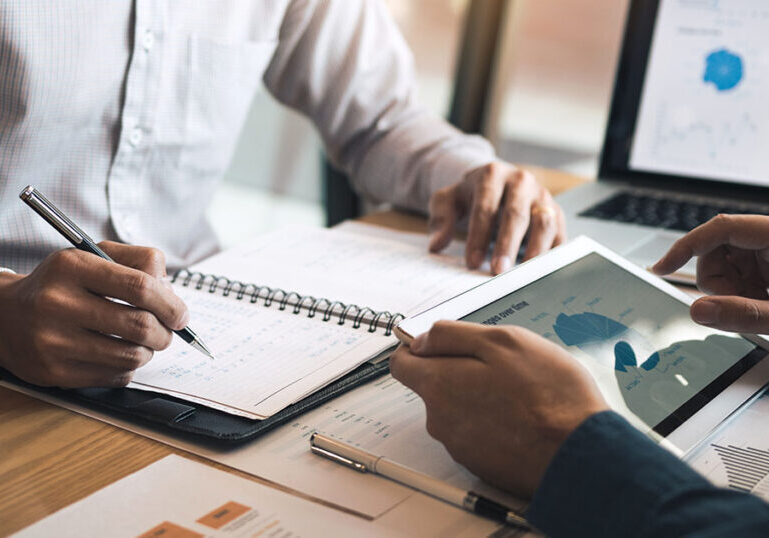 business owners assessing their technology budget