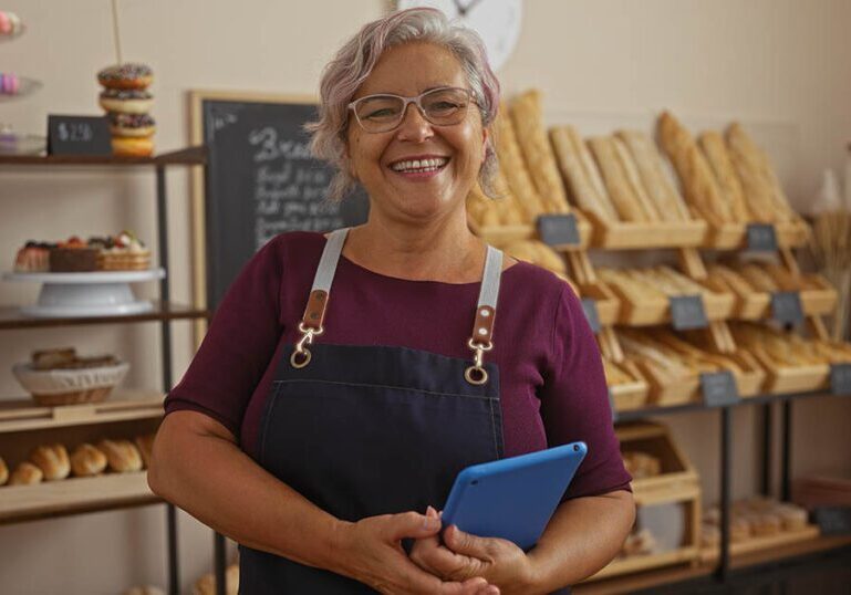 woman opens a bakery in retirement as her second act