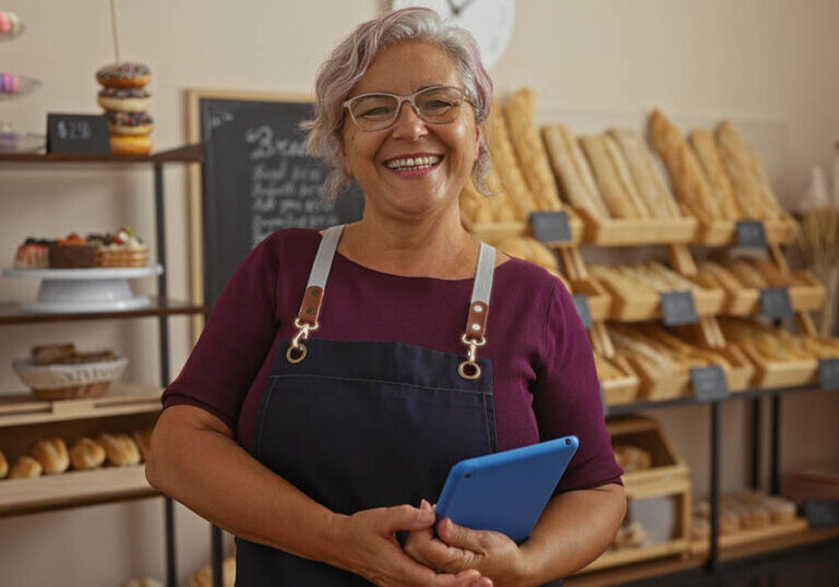 woman opens a bakery in retirement as her second act